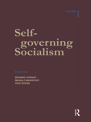 cover image of Self-governing Socialism